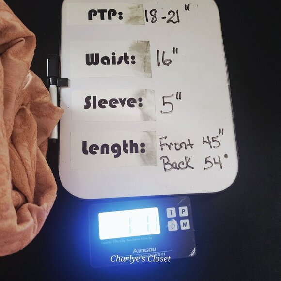 Zara Peach Floral Jacquard Ruffle Sleeve Whimsigoth Hi-Lo Maxi‎ Dress Sz. M - Picture 7 of 12